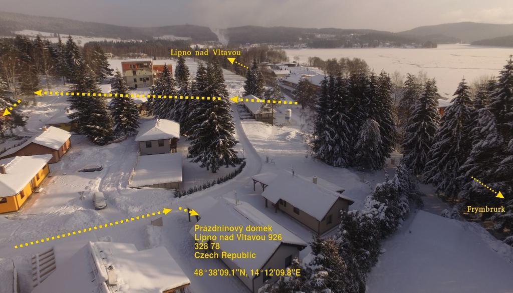 Prazdninovy Domek Kobylnice Lipno nad Vltavou Buitenkant foto